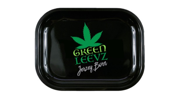 Green Leevz Rolling Tray